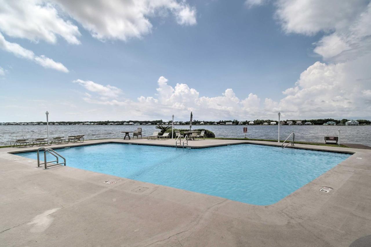 Waterfront Gulf Shores Condo With Patio, Pier And Pool Luaran gambar