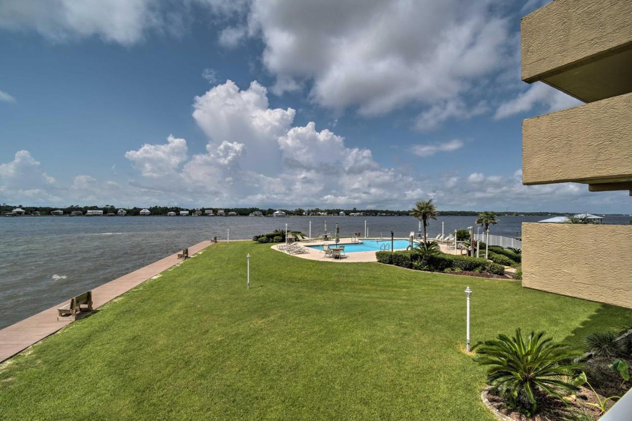 Waterfront Gulf Shores Condo With Patio, Pier And Pool Luaran gambar