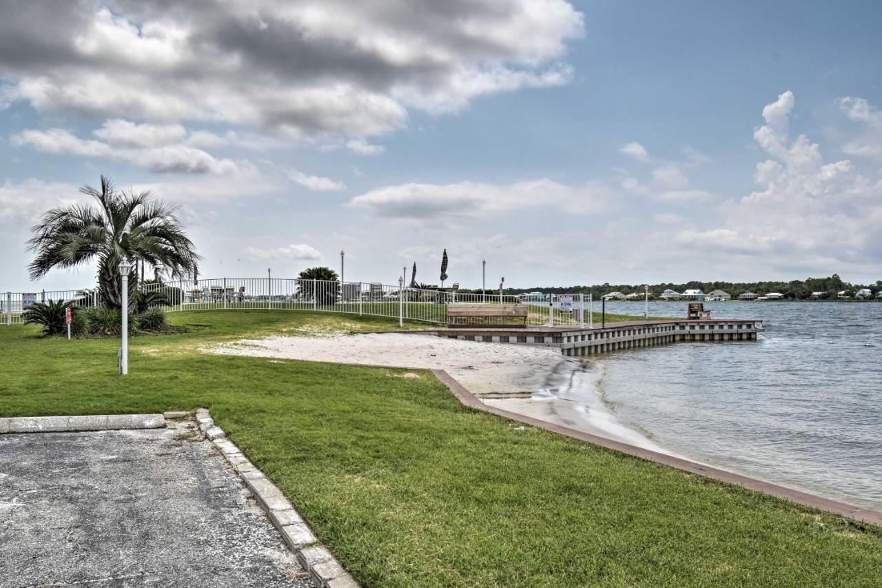 Waterfront Gulf Shores Condo With Patio, Pier And Pool Luaran gambar