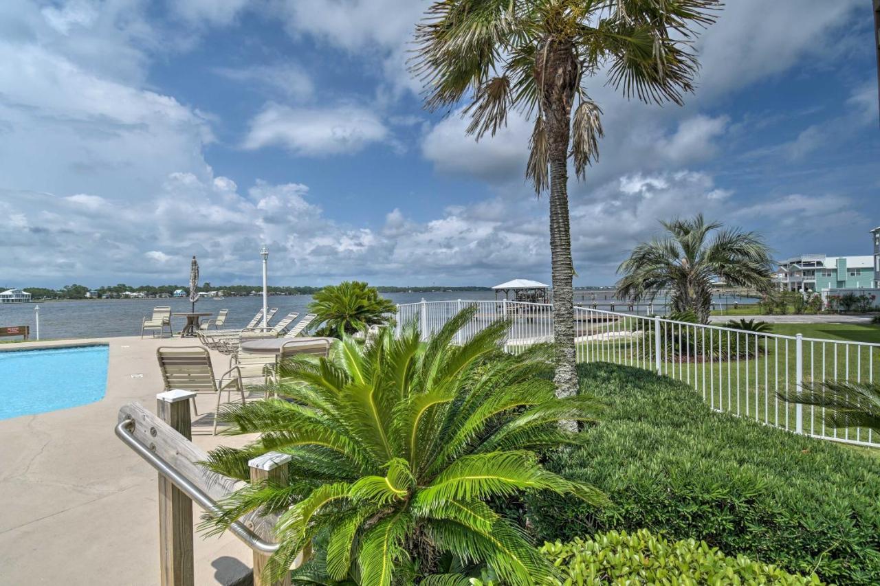 Waterfront Gulf Shores Condo With Patio, Pier And Pool Luaran gambar