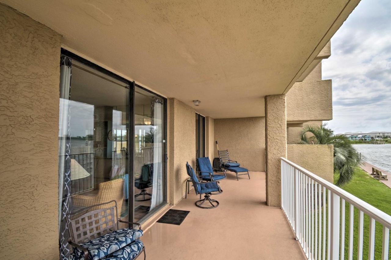 Waterfront Gulf Shores Condo With Patio, Pier And Pool Luaran gambar