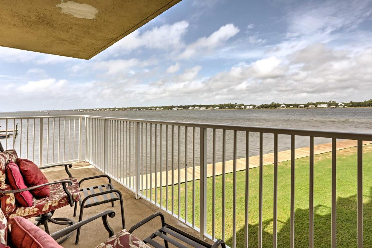 Waterfront Gulf Shores Condo With Patio, Pier And Pool Luaran gambar
